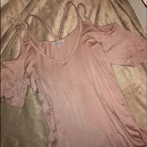 off the shoulder top!!